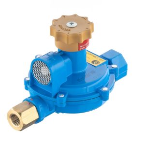 Regulador R30 Ajustable Acción Directa Primera Etapa GLP 1 – 3 psi 1/4” NPT h x 1/2” NPT h 176903 BTU/h GLP