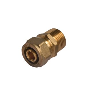 Conector PE(X)ALPE(X) Recto PE AL PE 1418 X 1/2″ NPT m