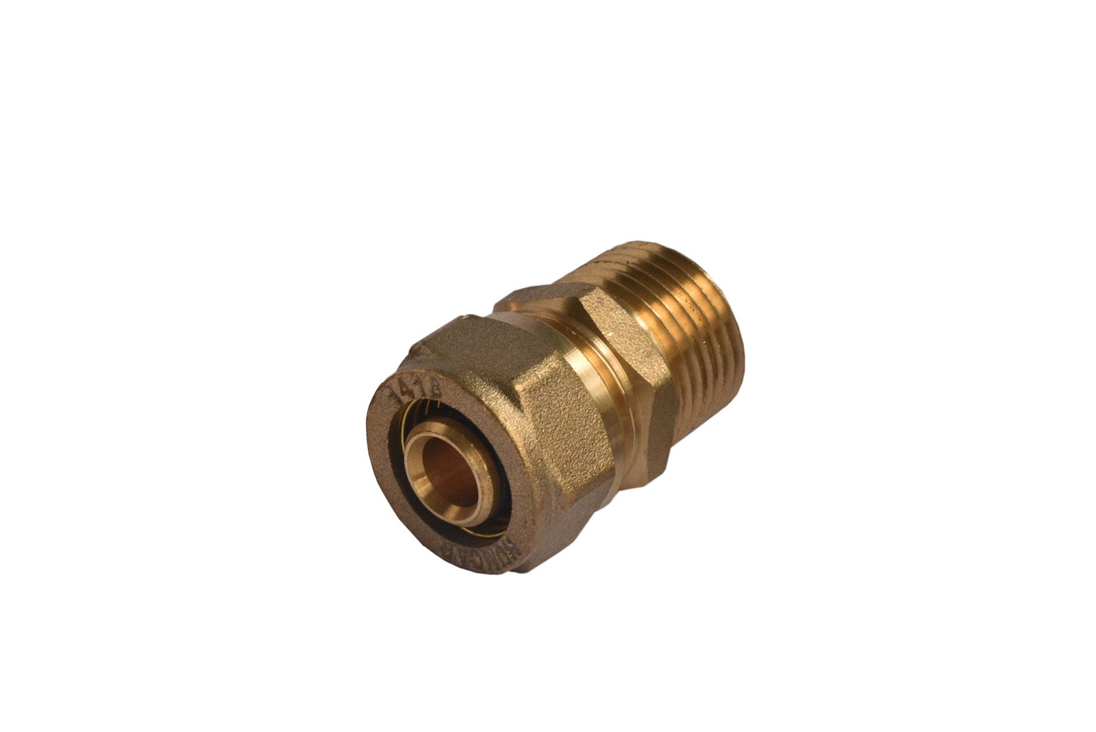 Conector PE(X)ALPE(X) Recto PE AL PE 1418 X 1/2″ NPT m