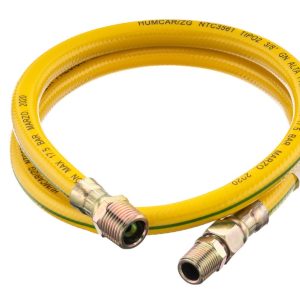 Conector Flexible Liso 3/8 NPTm X 1/2 NPTm longitud 100 cm conectores en Acero